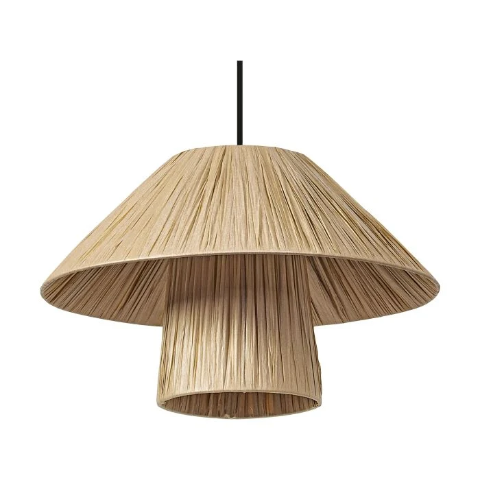 Ledvance Decor Bamboo Papel/Acero Hut 400 Marrón | Apta para E27