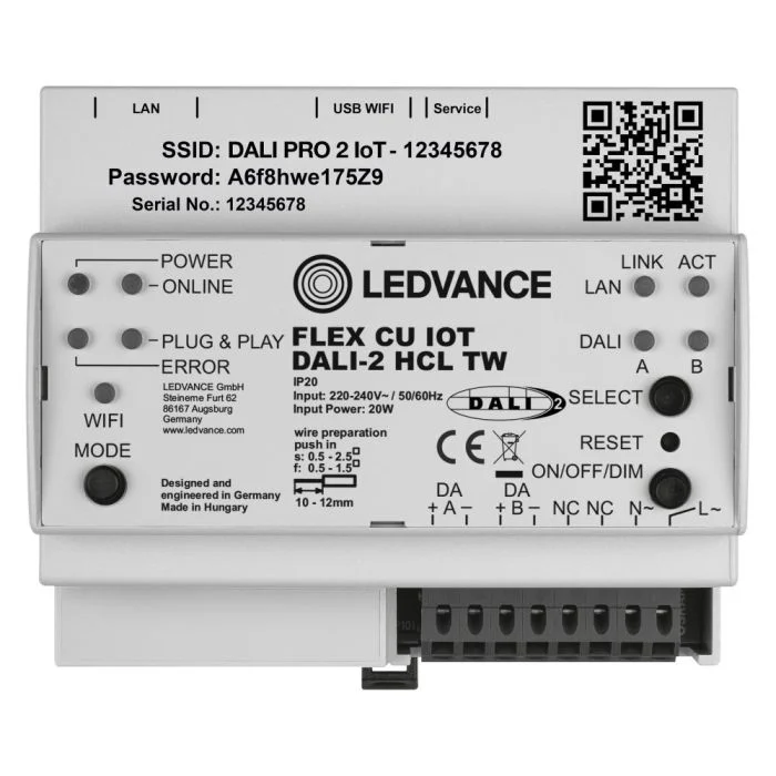 Ledvance Flex Unidad De Control IOT Dali-2 HCL TW