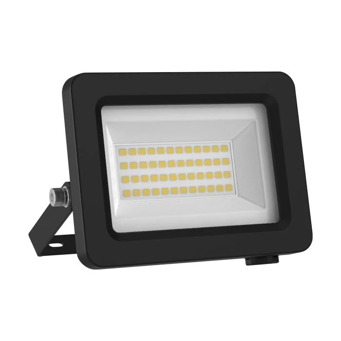 Ledvance Proyector LED Aluminium Negro 10W 1750lm 95D - 840 Blanco Frio | IP65 - Simétrico