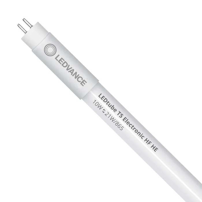 Ledvance Tubo LED T5 Performance (HF) High Efficiency 10W 1500lm - 865 Luz de Día | 85cm - Reemplazo 21W