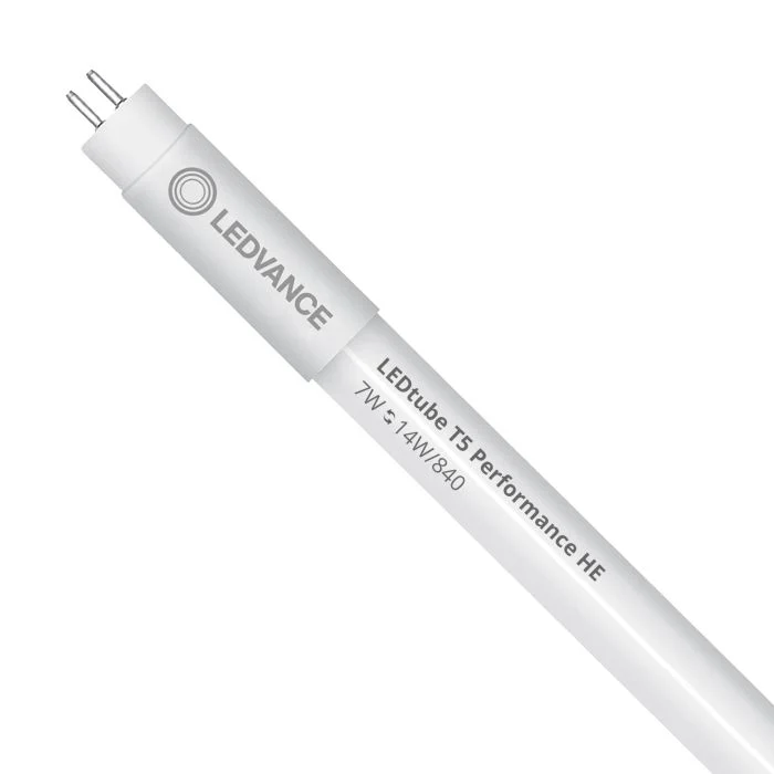 Ledvance Tubo LED T5 Performance (HF) High Efficiency 7W 1000lm - 840 Blanco Frio | 55cm - Reemplazo 14W