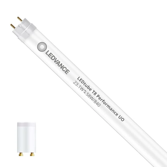 Ledvance Tubo LED T8 Performance (EM/Mains) Ultra Output 23.1W 3700lm - 840 Blanco Frio | 150cm - Reemplazo 58W