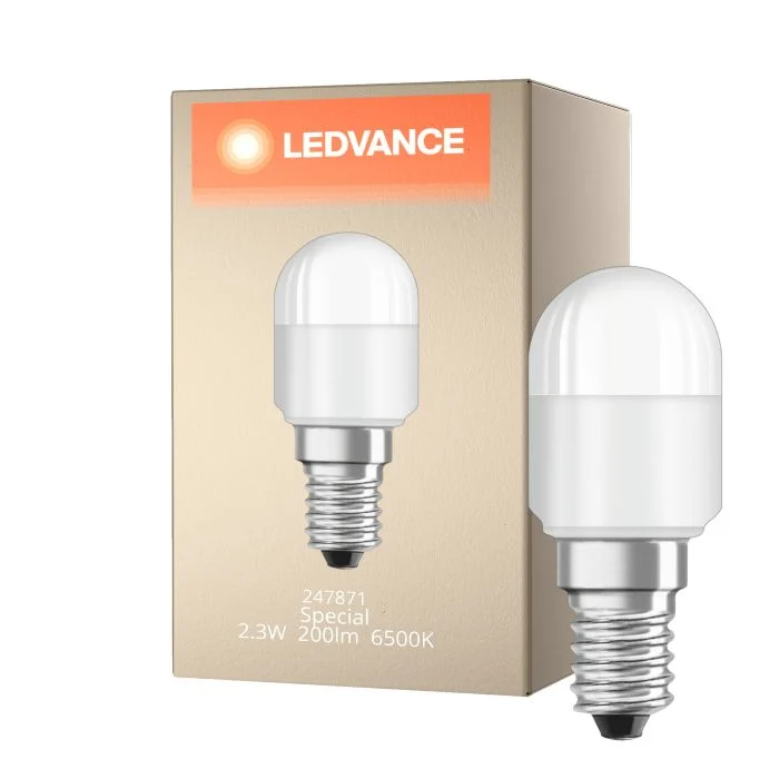 Ledvance Special LED E14 Tubo one-handed Mate 2.3W 200lm - 865 Luz de Día | Reemplazo 20W
