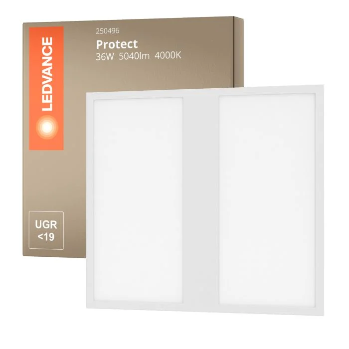 Ledvance Panel LED Protect 36W 5040lm - 840 Blanco Frio | 60x60cm - UGR <19 - Dali Regulable