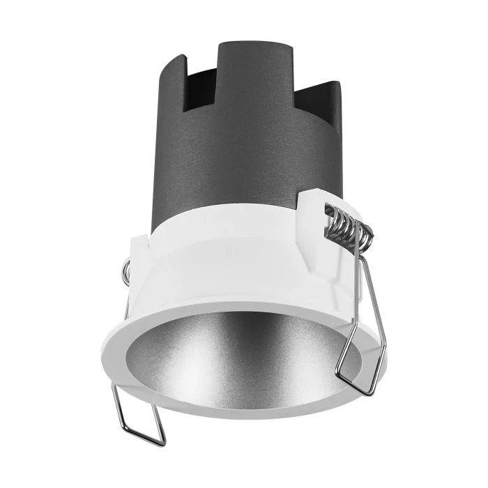 Ledvance Foco LED Twist Pro Aluminium Plata Reflector 5W 400lm 30D - 840 Blanco Frio | 70mm - Recorte 65mm - IP20