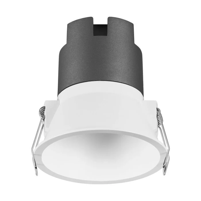 Ledvance Foco LED Twist Pro Aluminium Blanco Reflector 10W 800lm 30D - 830 Luz Cálida | 93mm - Recorte 85mm - IP20