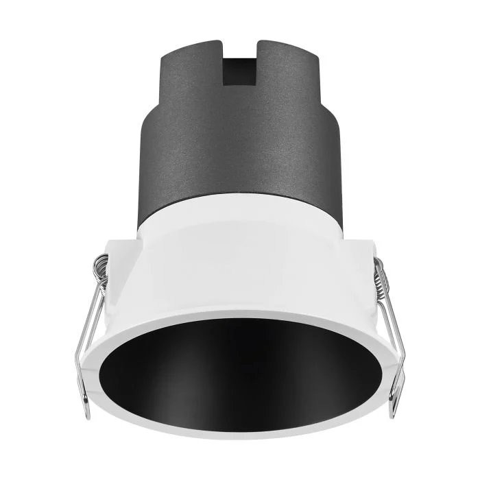 Ledvance Foco LED Twist Pro Aluminium Negro Reflector 10W 700lm 30D - 830 Luz Cálida | 93mm - Recorte 85mm - IP20
