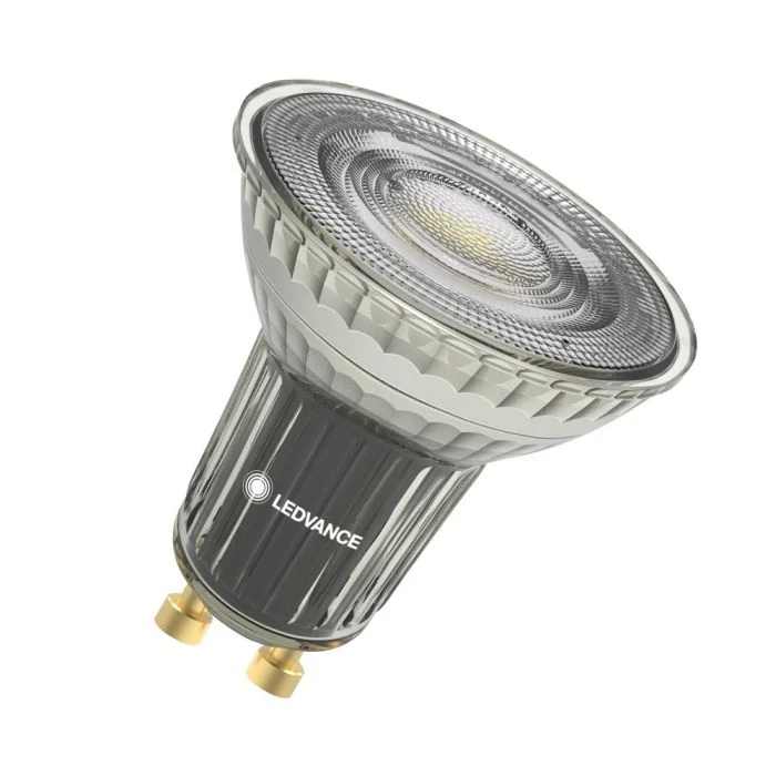 Ledvance Performance Foco LED Reflector GU10 PAR16 8W 750lm 36D - 830 Luz Cálida | Regulable - Reemplazo 100W