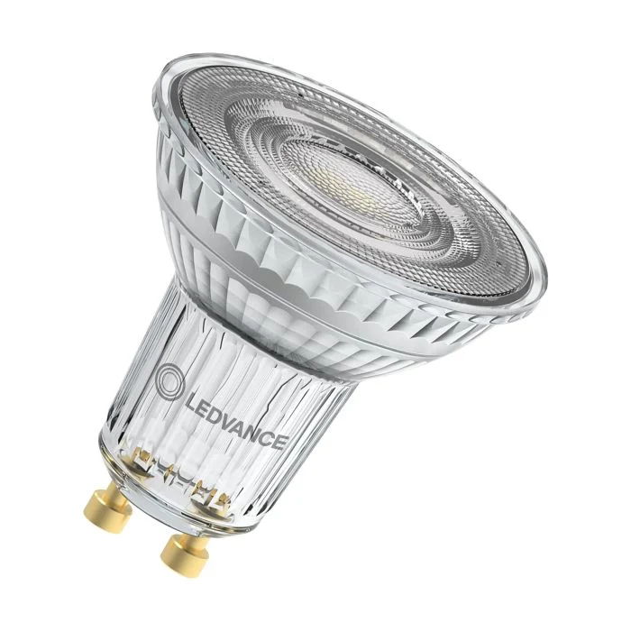 Ledvance LED PAR16 GU10 Reflector 7W 575lm 60D - 927 Luz Muy Cálida | Mejor Reproducción De Color - Regulable - Reemplazo 80W