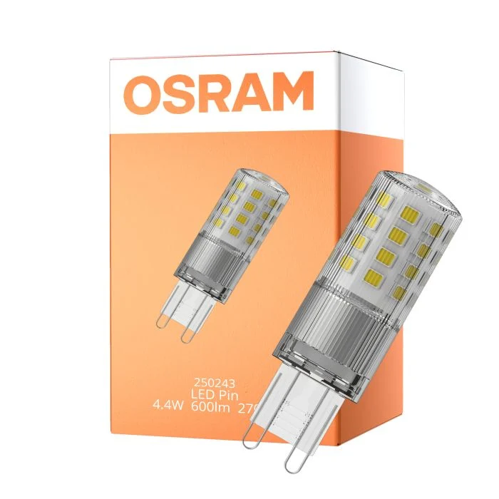 Osram LED Capsule G9 Clara 4.4W 600lm - 827 Luz Muy Cálida | Regulable - Reemplazo 48W