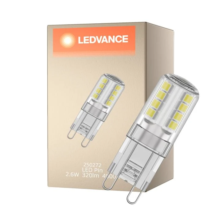 Ledvance Performance LED Capsule Clara G9 2.6W 320lm - 840 Blanco Frio | Reemplazo 30W
