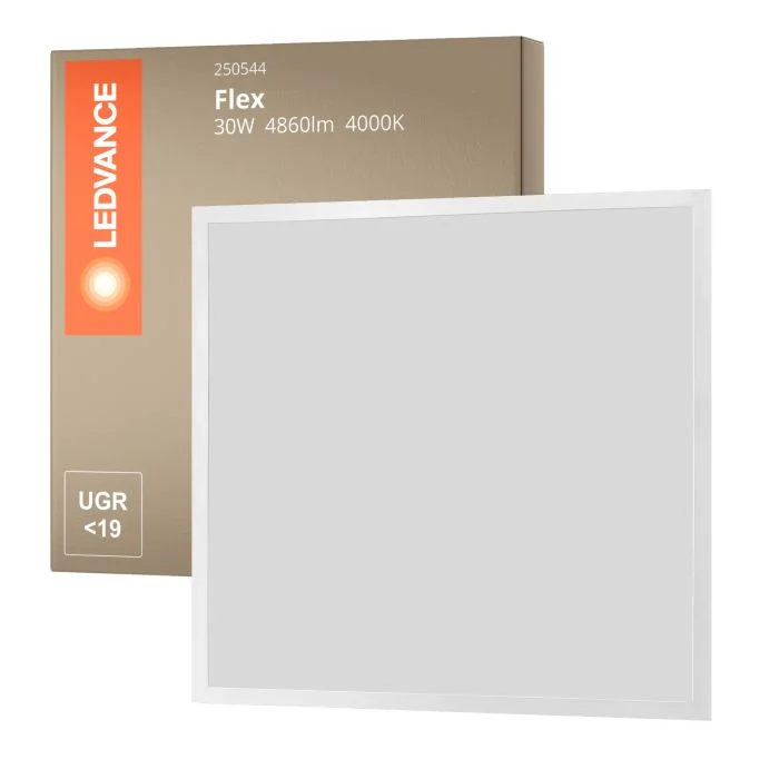 Ledvance Panel LED Flex 30W 4860lm - 840 Blanco Frio | 60x60cm - UGR <19 - Dali Regulable