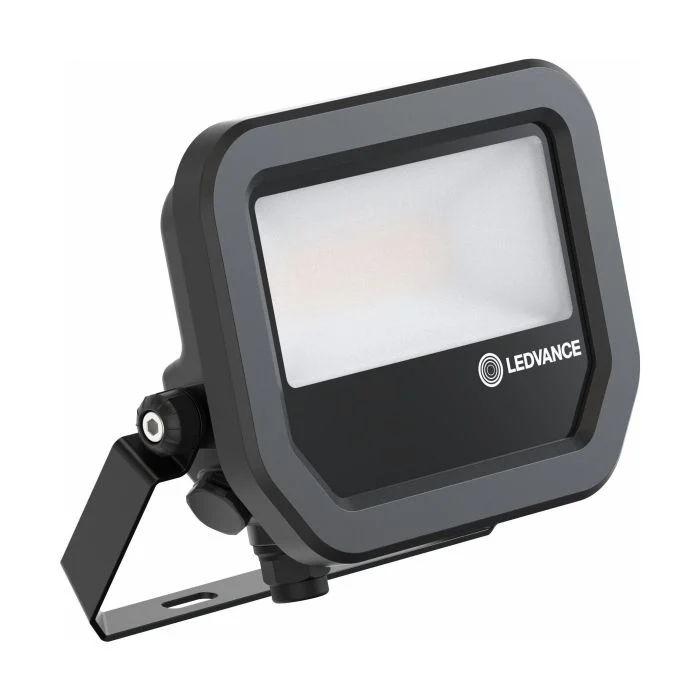 Ledvance Proyector LED Aluminium Negro 8W 1100lm 100D - 830 Luz Cálida | IP66 - Simétrico