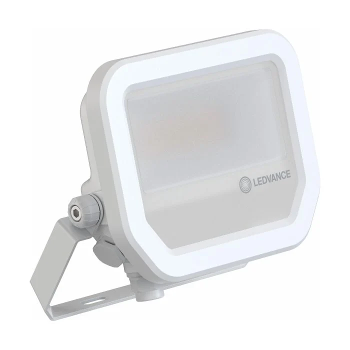 Ledvance Proyector LED Aluminium Blanco 8W 1200lm 100D - 865 Luz De Día | IP66 - Simétrico