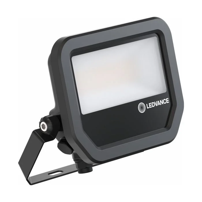 Ledvance Proyector LED Aluminium Negro 17W 2400lm 100D - 865 Luz De Día | IP66 - Simétrico