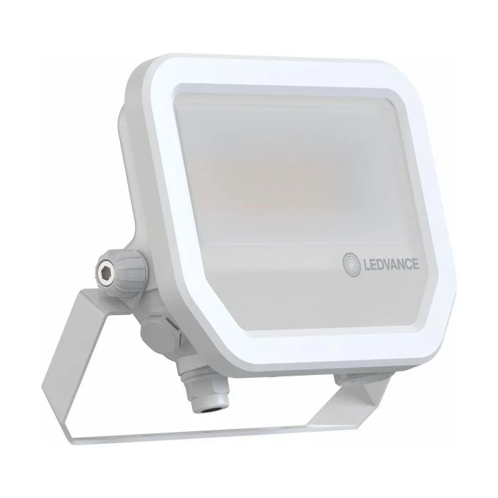 Ledvance Proyector LED Aluminium Blanco 17W 2400lm 100D - 865 Luz De Día | IP66 - Simétrico