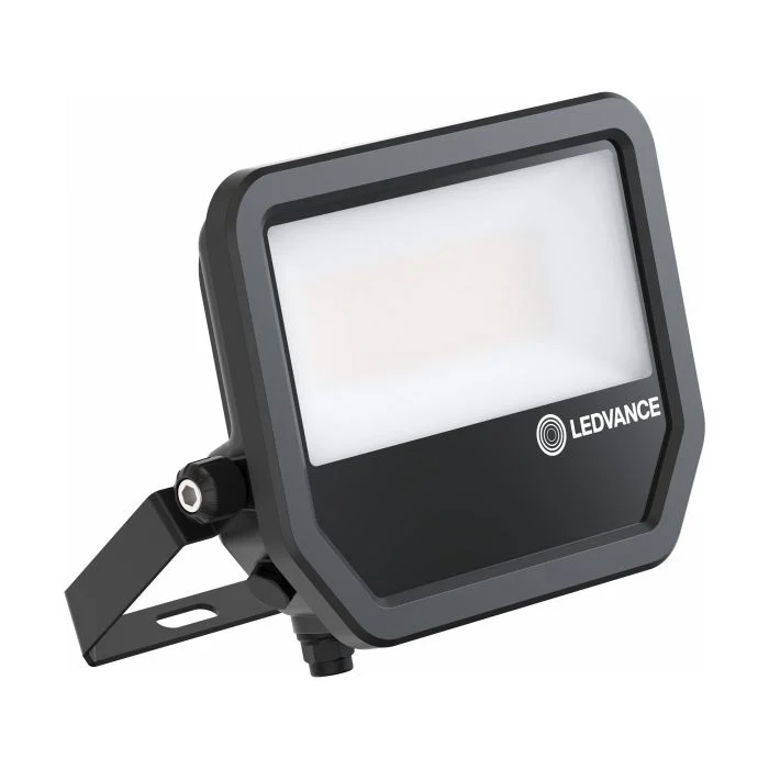 Ledvance Proyector LED Aluminium Negro 41W 5500lm 100D - 830 Luz Cálida | IP66 - Simétrico
