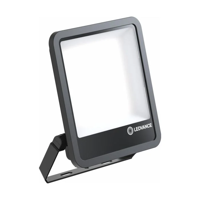 Ledvance Proyector LED Aluminium Negro 167W 23400lm 100D - 830 Luz Cálida | IP66 - Simétrico