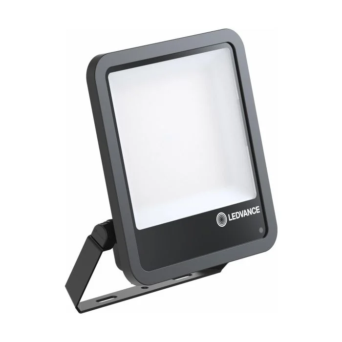 Ledvance Proyector LED Aluminium Negro 133W 20000lm 100D - 840 Blanco Frio | IP66 - Sensor De Luz - Simétrico