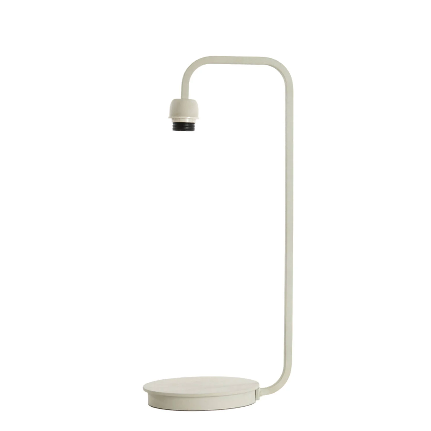 Base de lámpara blanca moderna Light & Living Mareno