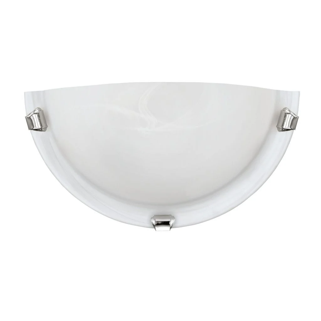 Lámpara aplique de pared EGLO Salomé E27 blanco 7188