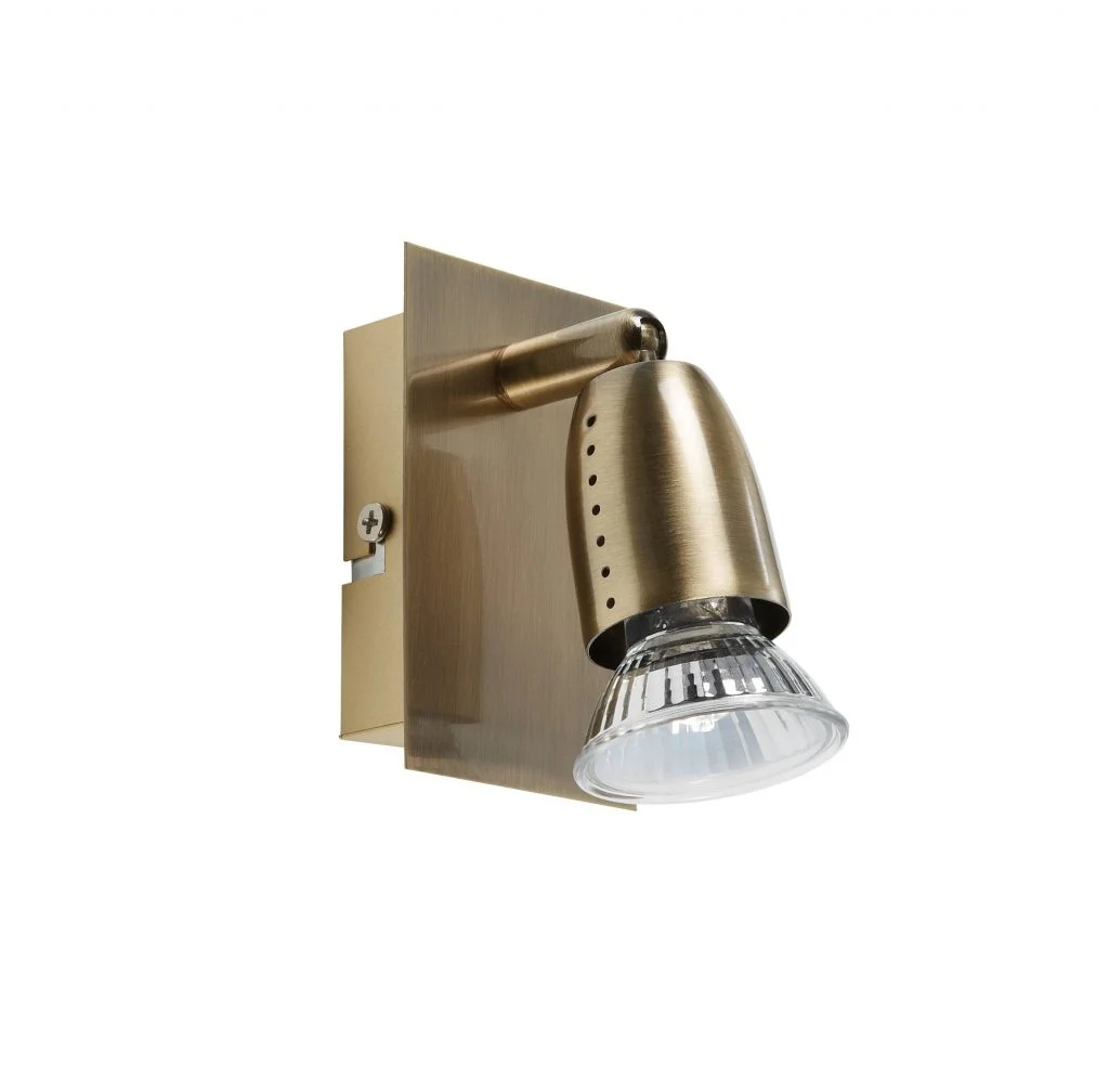 Foco LED MDC Ecco dorado orientable 10W 554104401