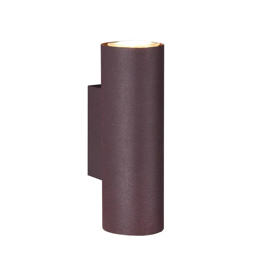 Aplique de pared Trio Marley 2 luces óxido arriba y abajo 2