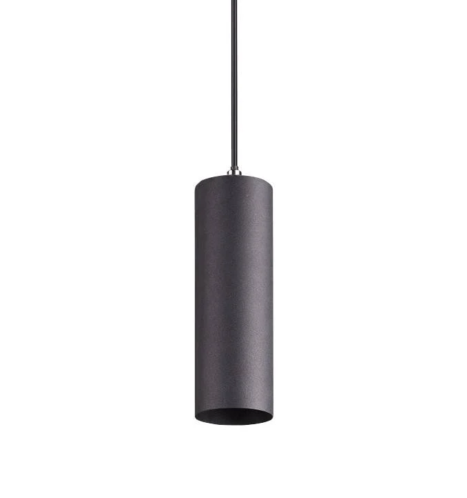 Lámpara de techo colgante Trio Marley negro mate 150cm 3