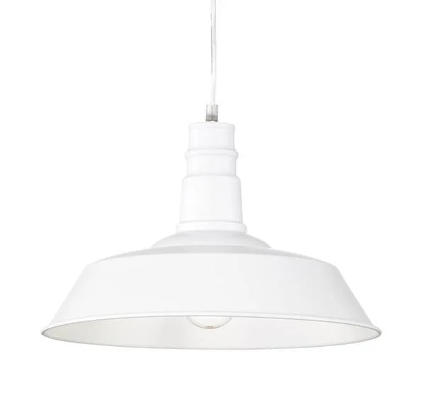 Lámpara de techo colgante Trio Will blanco 150cm R