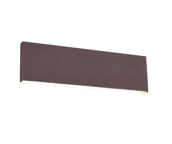 Aplique de pared Trio Concha LED 2 luces óxido 3000K regulable arriba y abajo 2