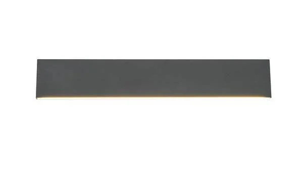 Aplique de pared Trio Concha LED 2 luces antracita 3000K regulable arriba y abajo 2