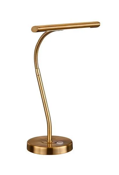 Flexo de sobremesa Trio Curtis LED bronce viejo 3000K táctil 5