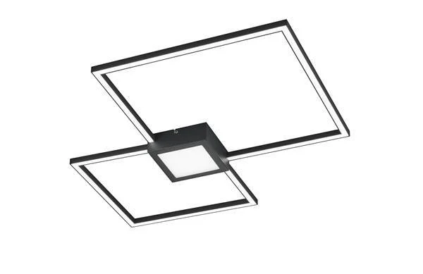 Trio Hydra Plafón LED de metal antracita 6