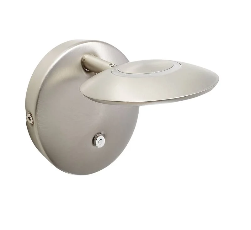 Aplique de pared MDC Zenit LED gris 3000K regulable 7W 575099702