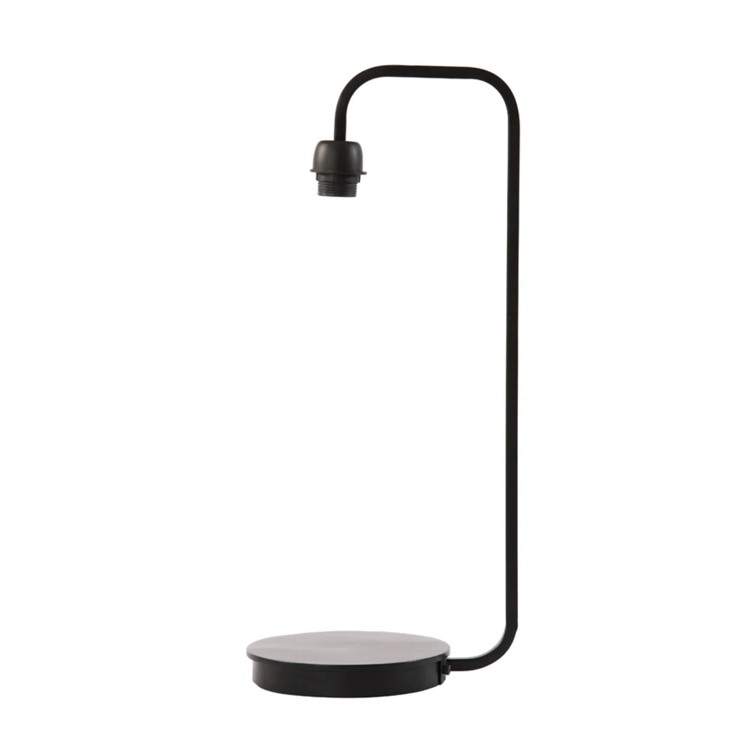 Base de lámpara negra moderna Light & Living Mareno