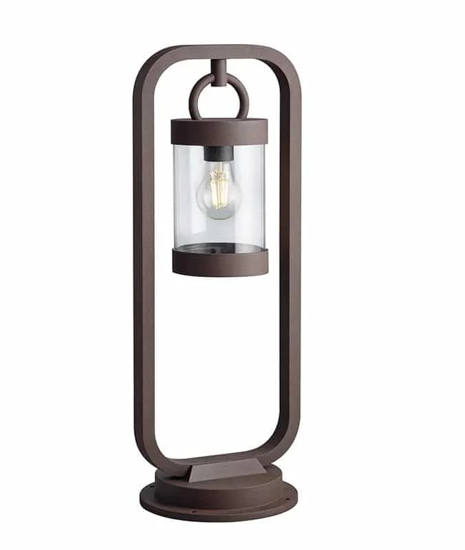 Baliza de exterior Trio Sambesi óxido sensor crepuscular IP44 60cm 5