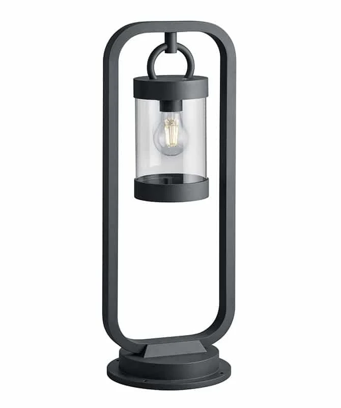 Baliza de exterior Trio Sambesi antracita sensor crepuscular IP44 60cm 5