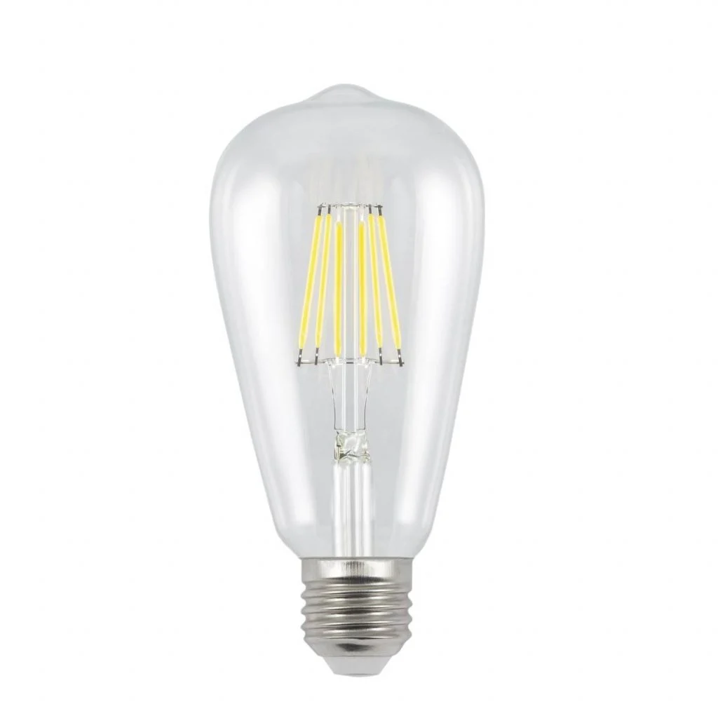 AJP Bombilla LED vintage estándar filamento transparente FS0039