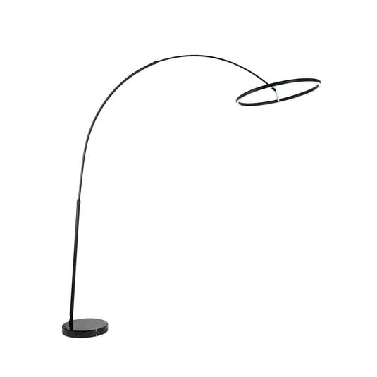 Virvera LED Lámpara de Pie Black - Lucande