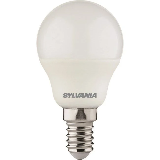 Sylvania ToLEDo LED E14 Esférica Mate 6.5W 806lm - 827 Luz Muy Cálida | Reemplazo 60W