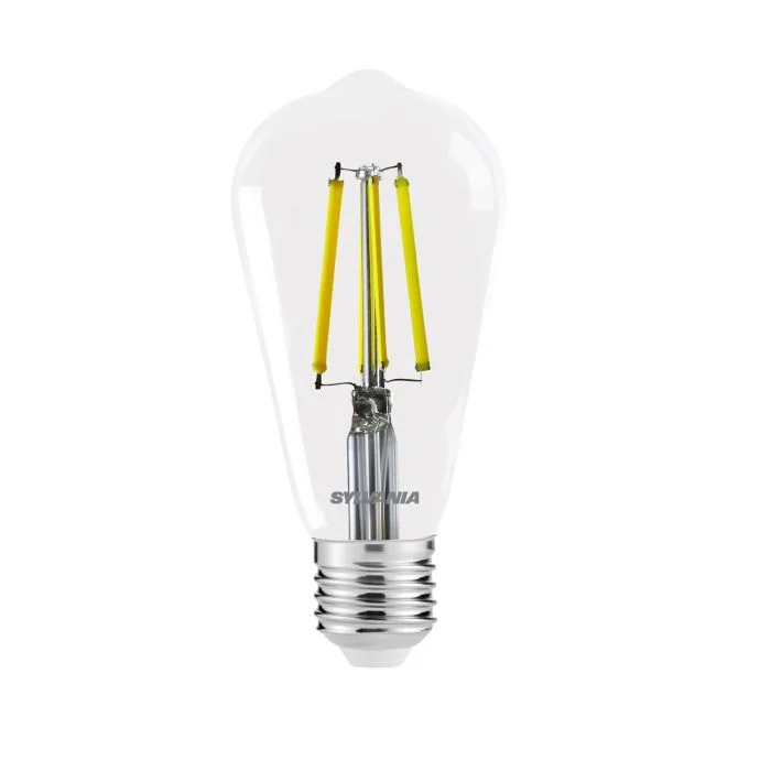 Sylvania ToLEDo Platinum Retro LED Edison Clara 4W 840lm - 827 Luz Muy Cálida | Reemplazo 60W