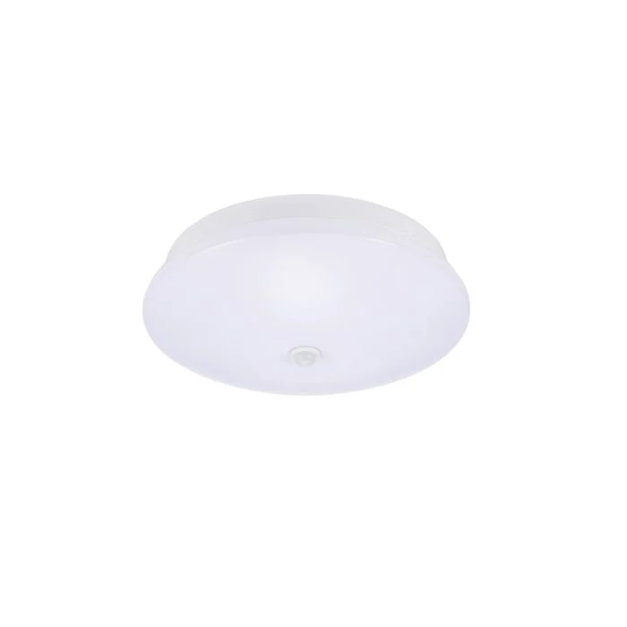 Sylvania Plafón LED Techo/Pared Start Plástico Blanco 1800lm | 300mm - IP54 - Sensor De Movimiento