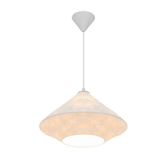 D'Lite Colgante De Luz Groede Papel Blanco | Apta Para 1x E27