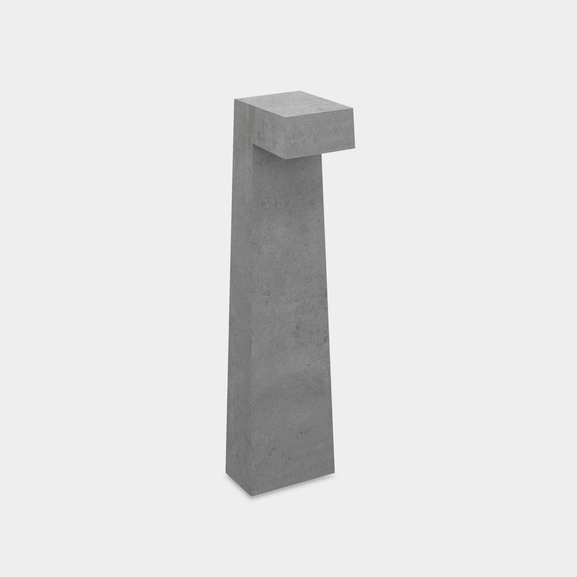 Baliza de exterior LedsC4 Simenti LED cemento arenado 3000K IP65 55-9971-DC-CL