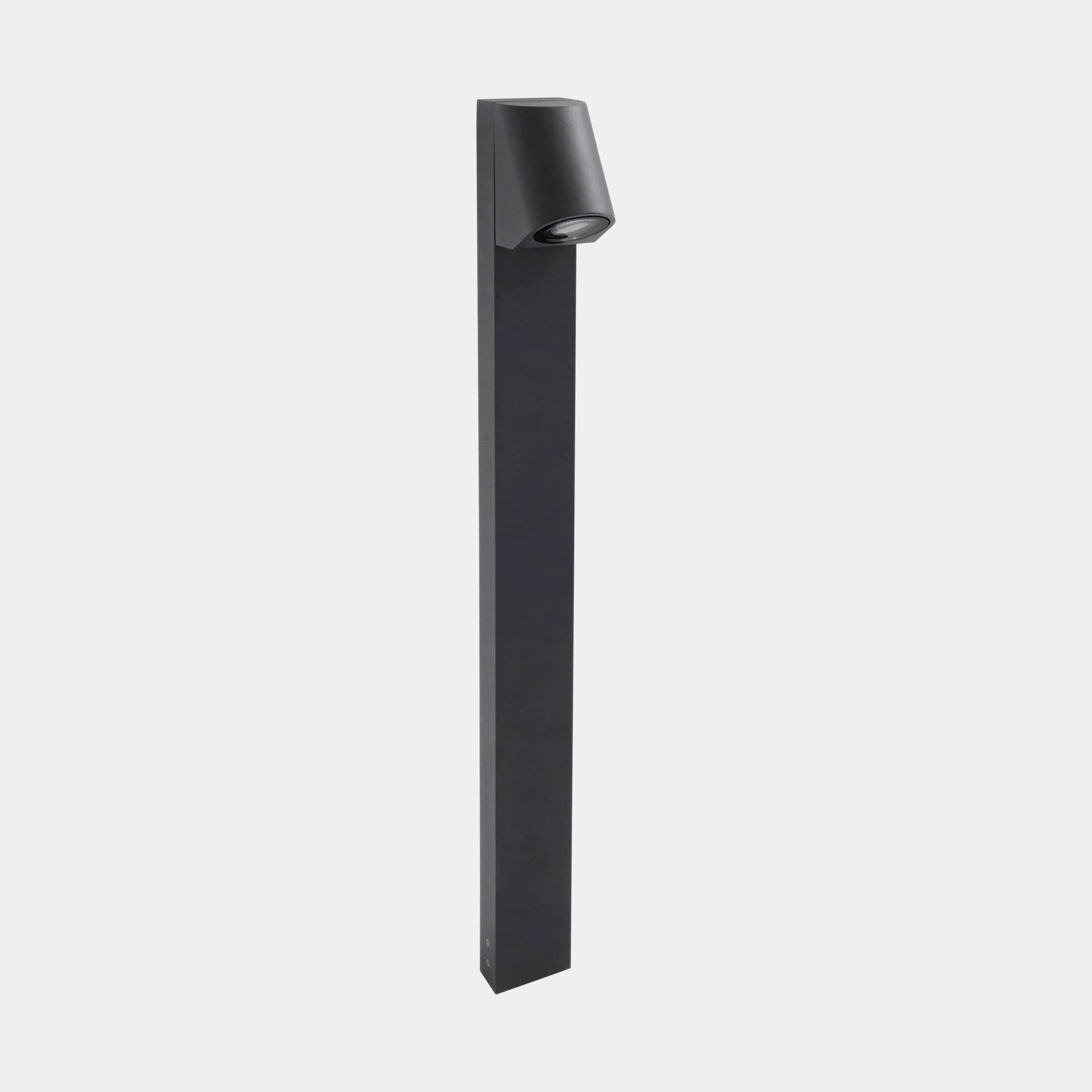 Baliza de exterior LedsC4 Eko Inclined GU10 gris urbano IP66 55-E111-Z5-37