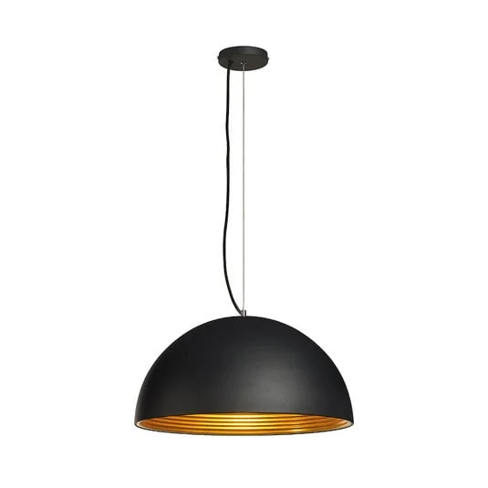 SLV Forchini M PD-1 lámpara colgante 50cm negro/oro