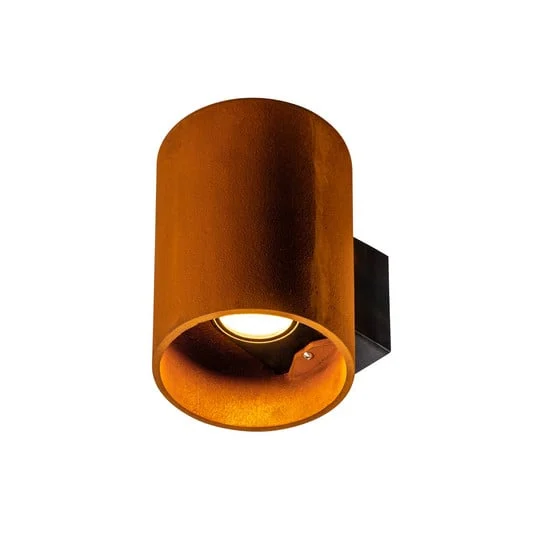 Rusty® Up/Down Round Aplique Exterior 3000/4000K Rust - SLV