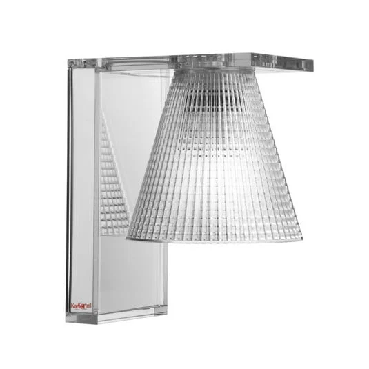 Light Air Aplique de Pared Cristal Esculpido - Kartell