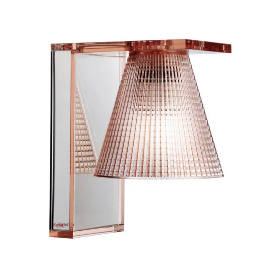 Light Air Aplique de Pared Rosa Esculpido - Kartell