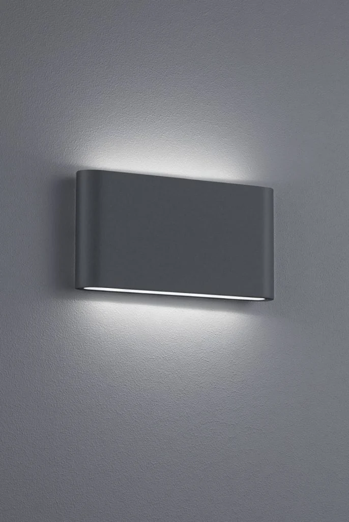 Aplique de exterior Trio Thames II LED 2 luces antracita 3000K arriba y abajo IP54 2
